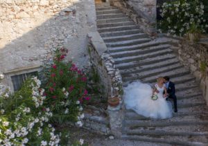 Riprese matrimonio con drone